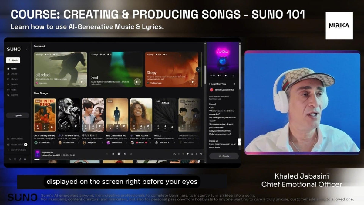 AI MUSIC PRODUCTION COURSES