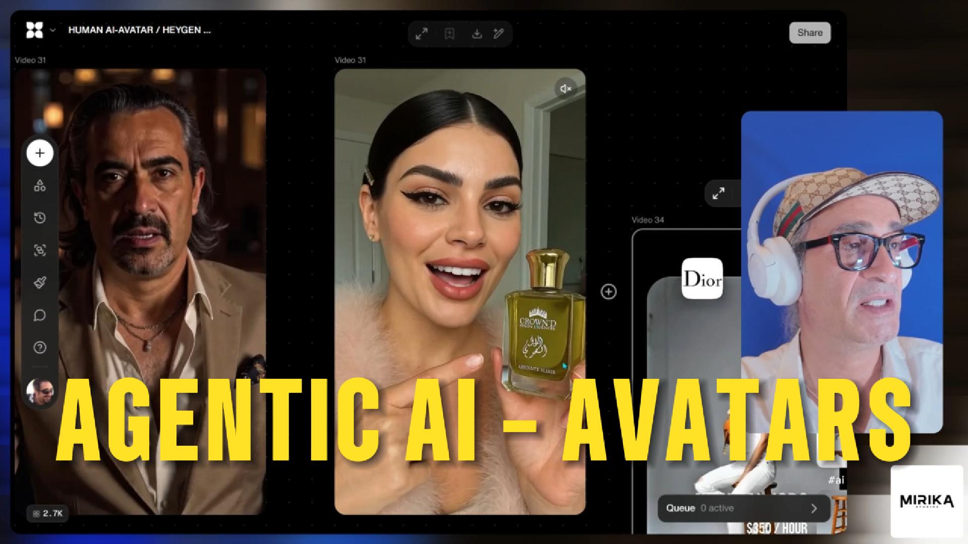 AGENTIC AI & AI AVATARS [Course 101] ENGLISH